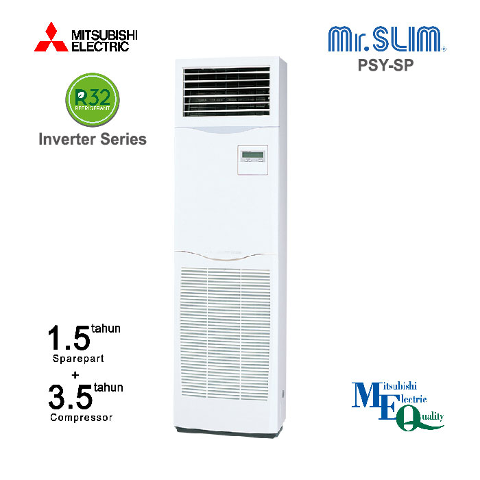Mitsubishi Electric AC Floor Standing Inverter PSY-SP Series 4 PK ( 3 Phase ) - PSY SP36KA